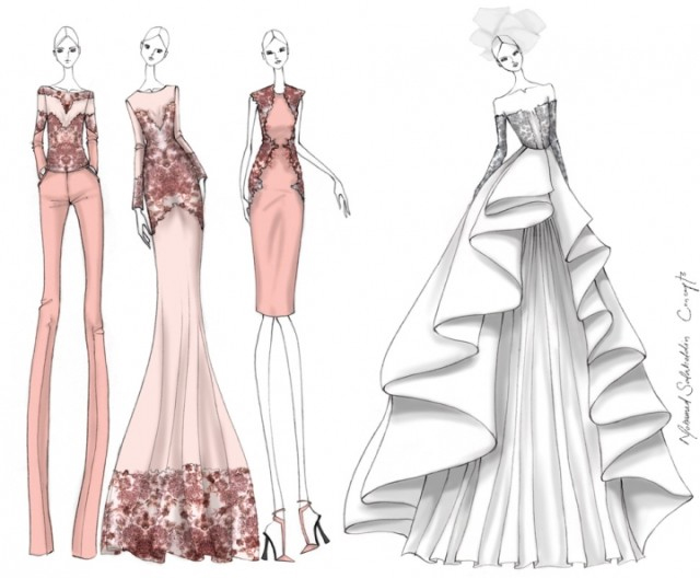 |插画|服装设计同学速度收藏-时装画\/手绘技巧-服装设计教程-服装设计网