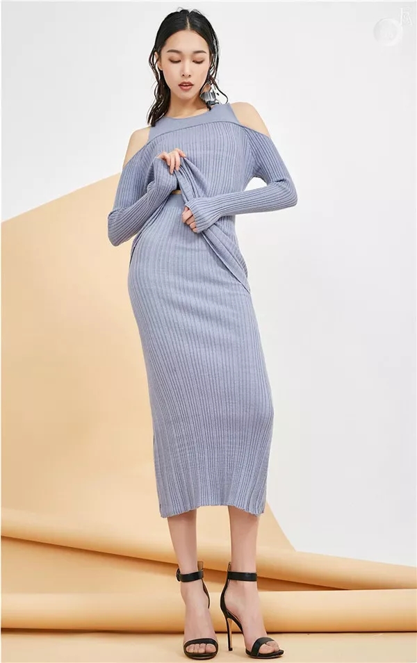 2018春夏女装针织毛衫流行趋势:简约版型-服装