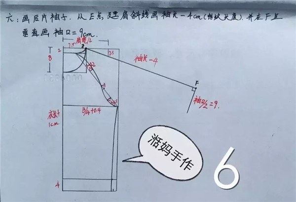 连帽插肩袖卫衣的纸样画法