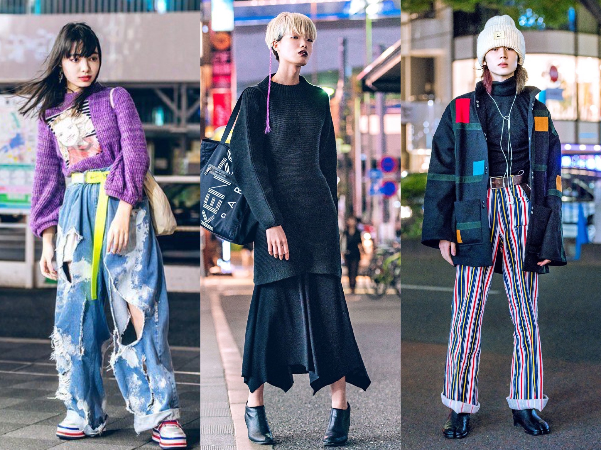时尚感十足的韩风穿搭，get这三个要素就够了，打造甜酷街头感-服装潮流搭配-CFW服装设计网