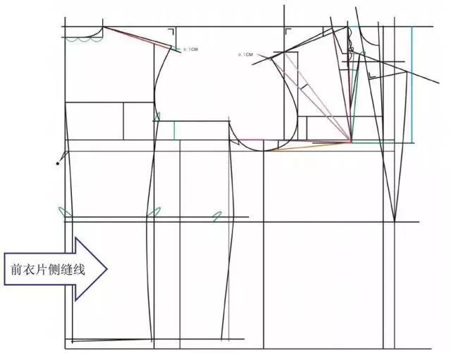 版师必读一份超详细的女士西服结构制图教程