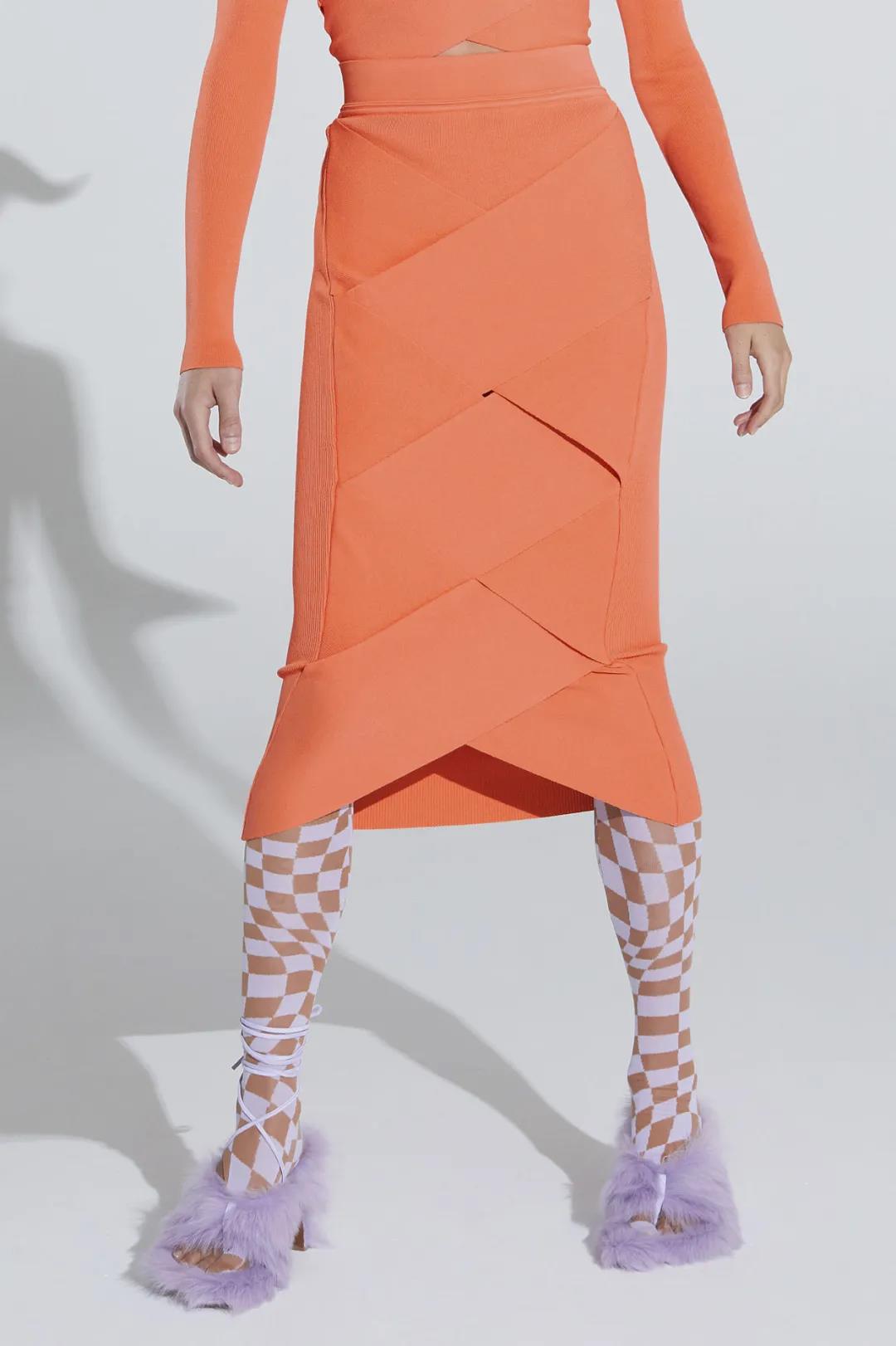 2022春夏女装流行色分析-暖调橘色(图21)