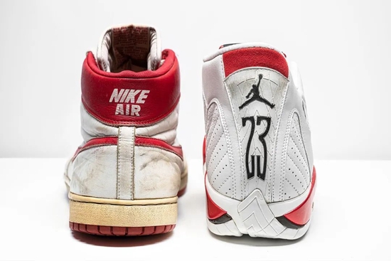 Michael Jordan 亲穿球鞋