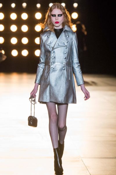 saintlaurent2015秋冬巴黎时装秀坏女孩就这么坏