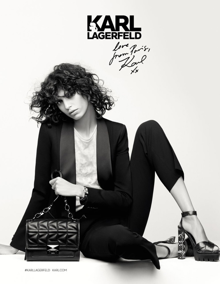 karl lagerfeld 2016秋冬系列广告大片-服装品牌新品