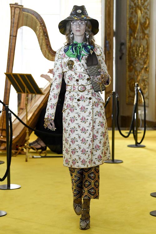 gucci 2018 早春系列秀,一场探索佛罗伦萨文艺复兴时期的精彩旅程!