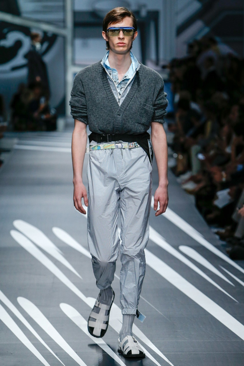 2018春夏米兰男装周prada2018春夏男装系列秀