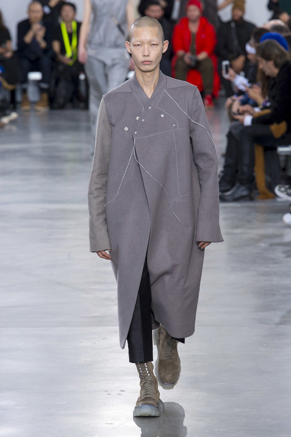 rickowens2018秋冬系列男装秀