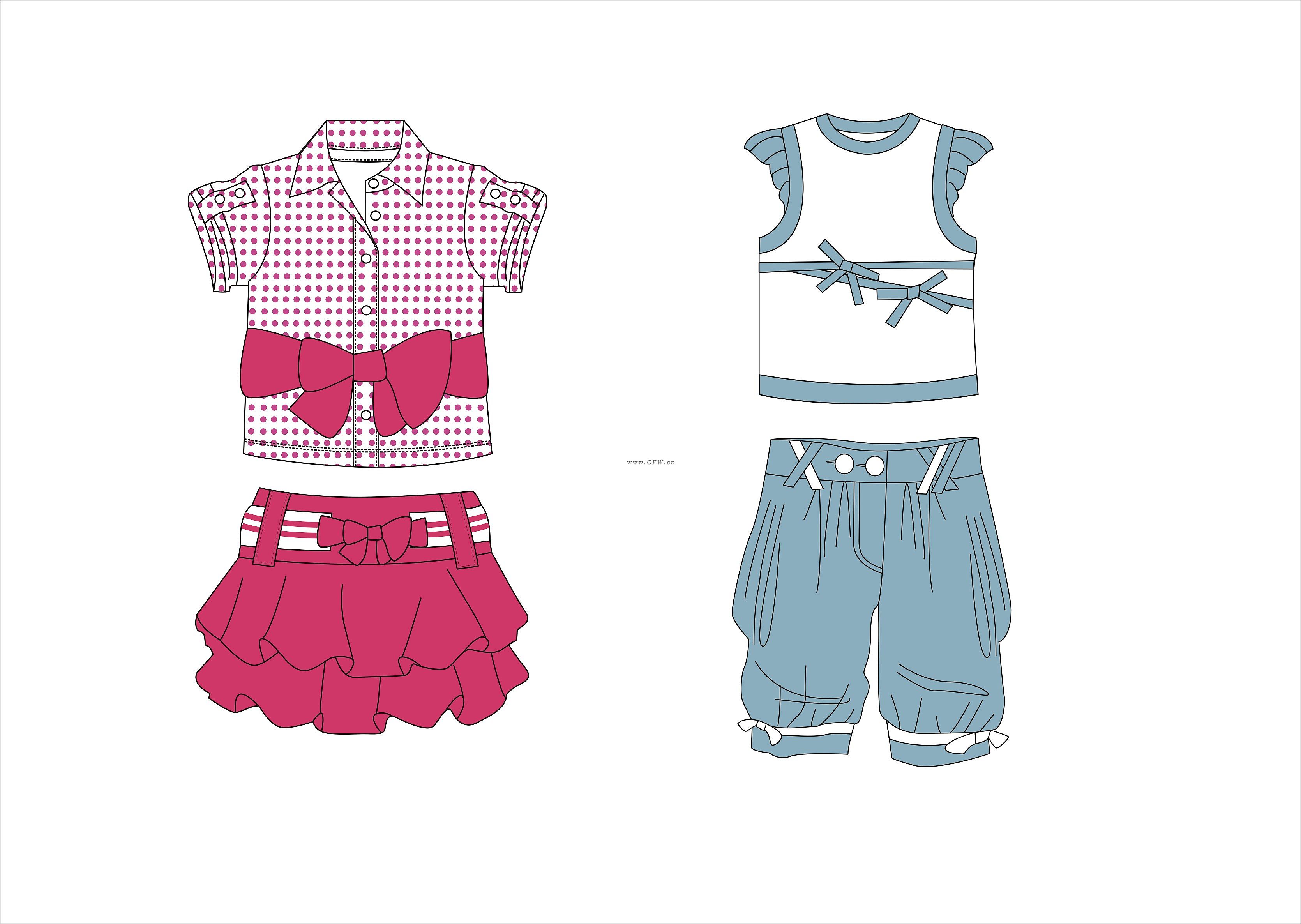 童装系列-童装设计-服装设计