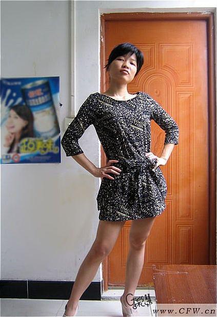 时尚日文连衣裙作品-时尚日文连衣裙款式图