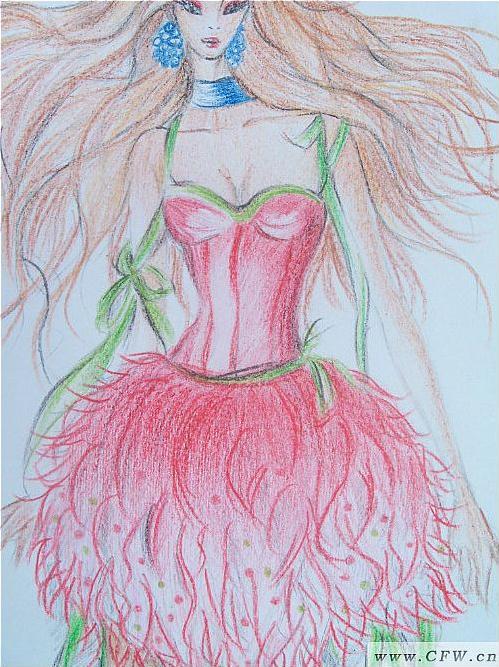 服装效果图-其它设计-服装设计