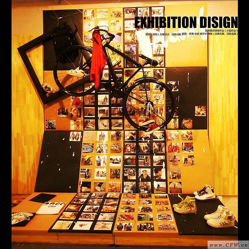 陈列展示课程作业(运动品牌橱窗展示)-橱窗陈列设计