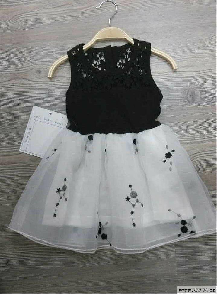 童装裙子作品-童装裙子款式图