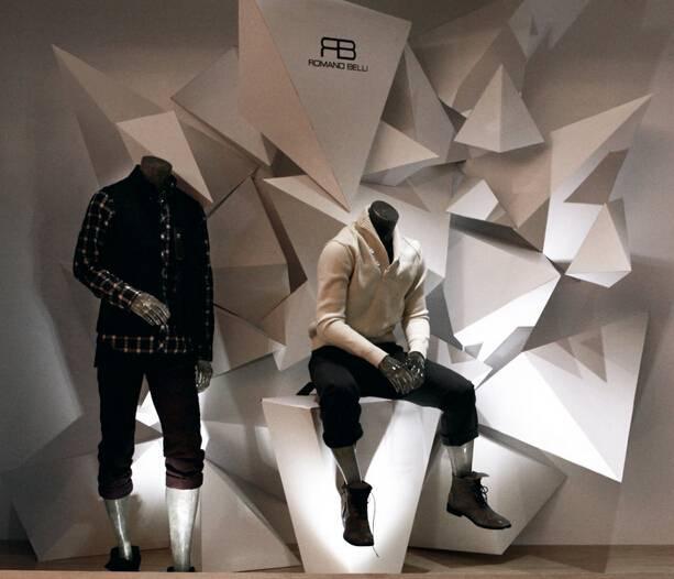 男装展示设计收集 服装展示