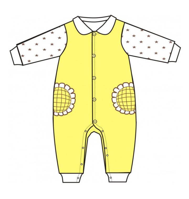 婴幼时装款式图-童装设计-服装设计