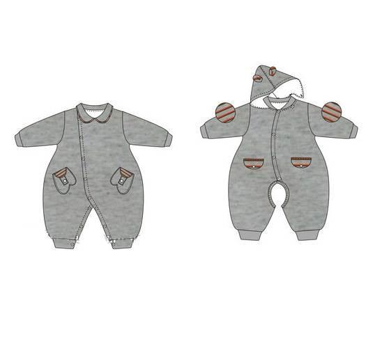 婴幼款式图搜集-童装设计-服装设计