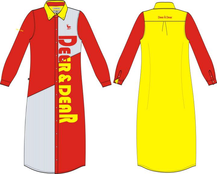 女衬衫裙-女装设计-服装设计