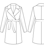 女士大衣/风衣-女装款式设计-女装款式设计图-女装图