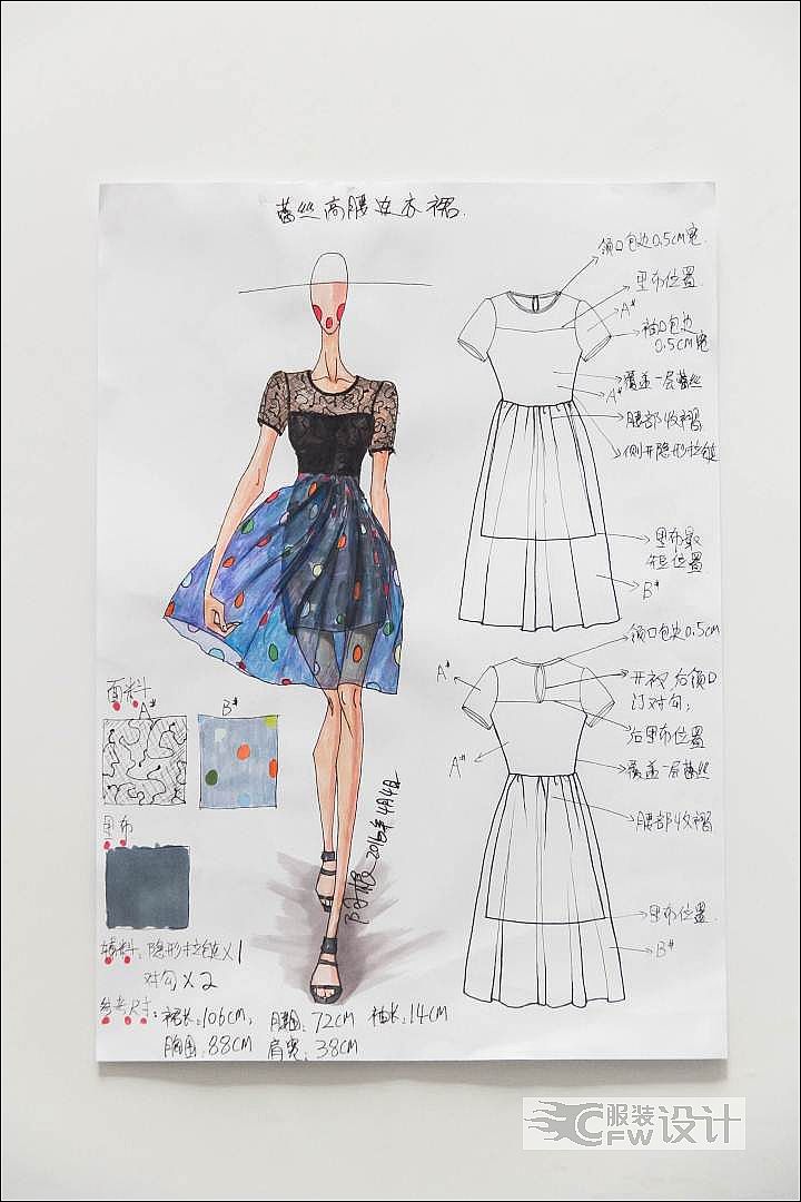 服装设计手绘