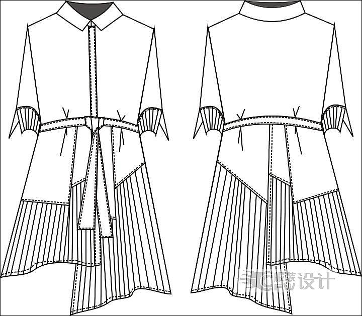 tsubomi设计开发案-女装设计-服装设计