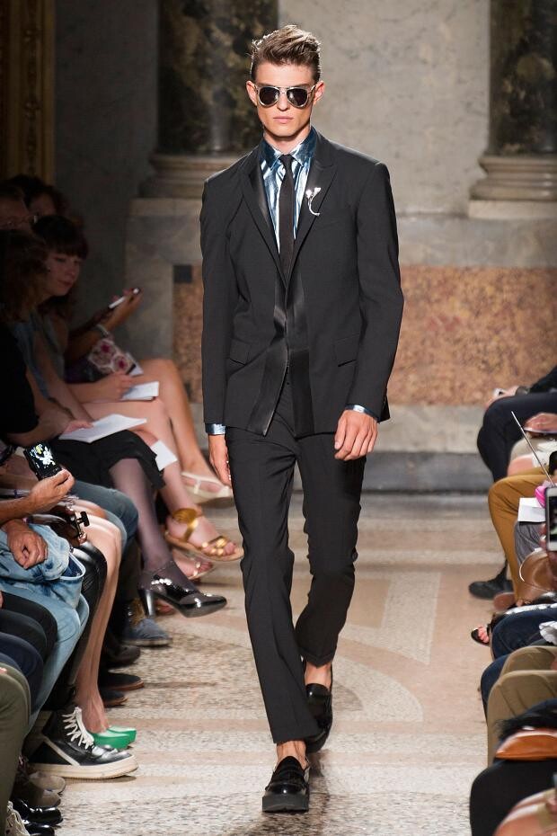 米兰男装周les hommes menswear spring/summer 2015