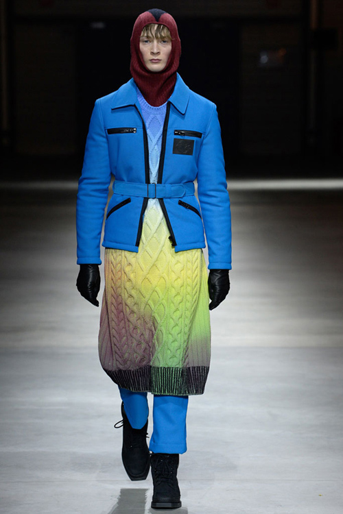 kenzo高田贤三于巴黎男装周发布2017秋冬男装系列