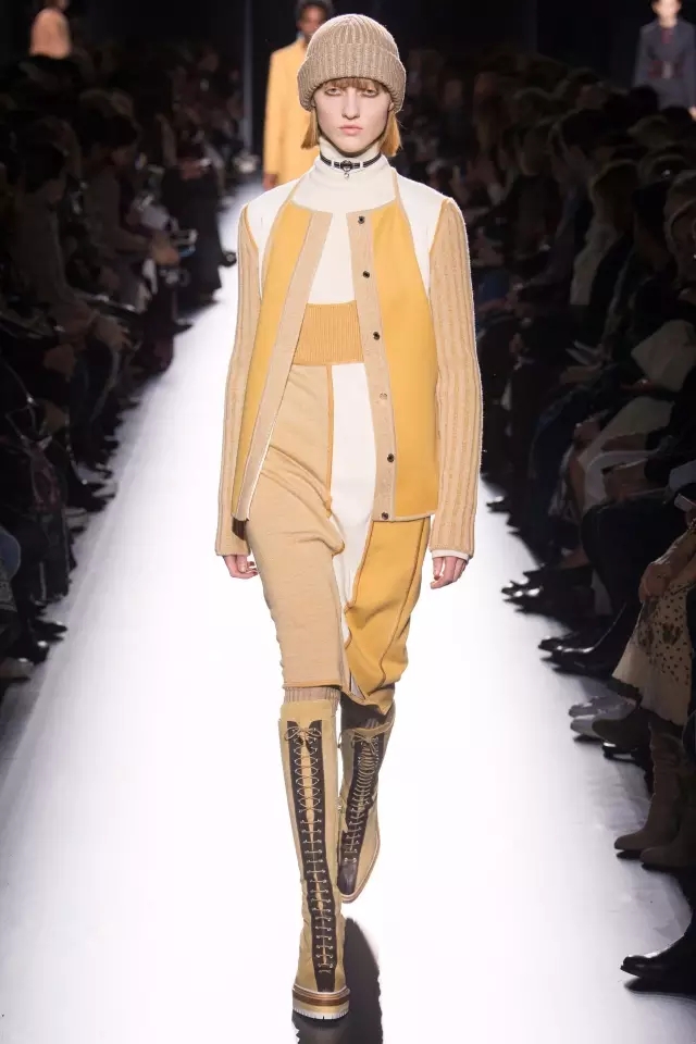 爱马仕 17秋冬系列:凌厉强势的马术女郎-服装巴黎时装周-服装设计网