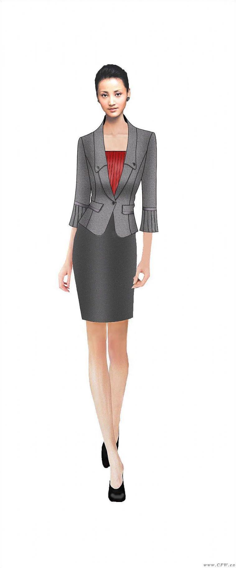 管理人员-职业服装设计-服装设计