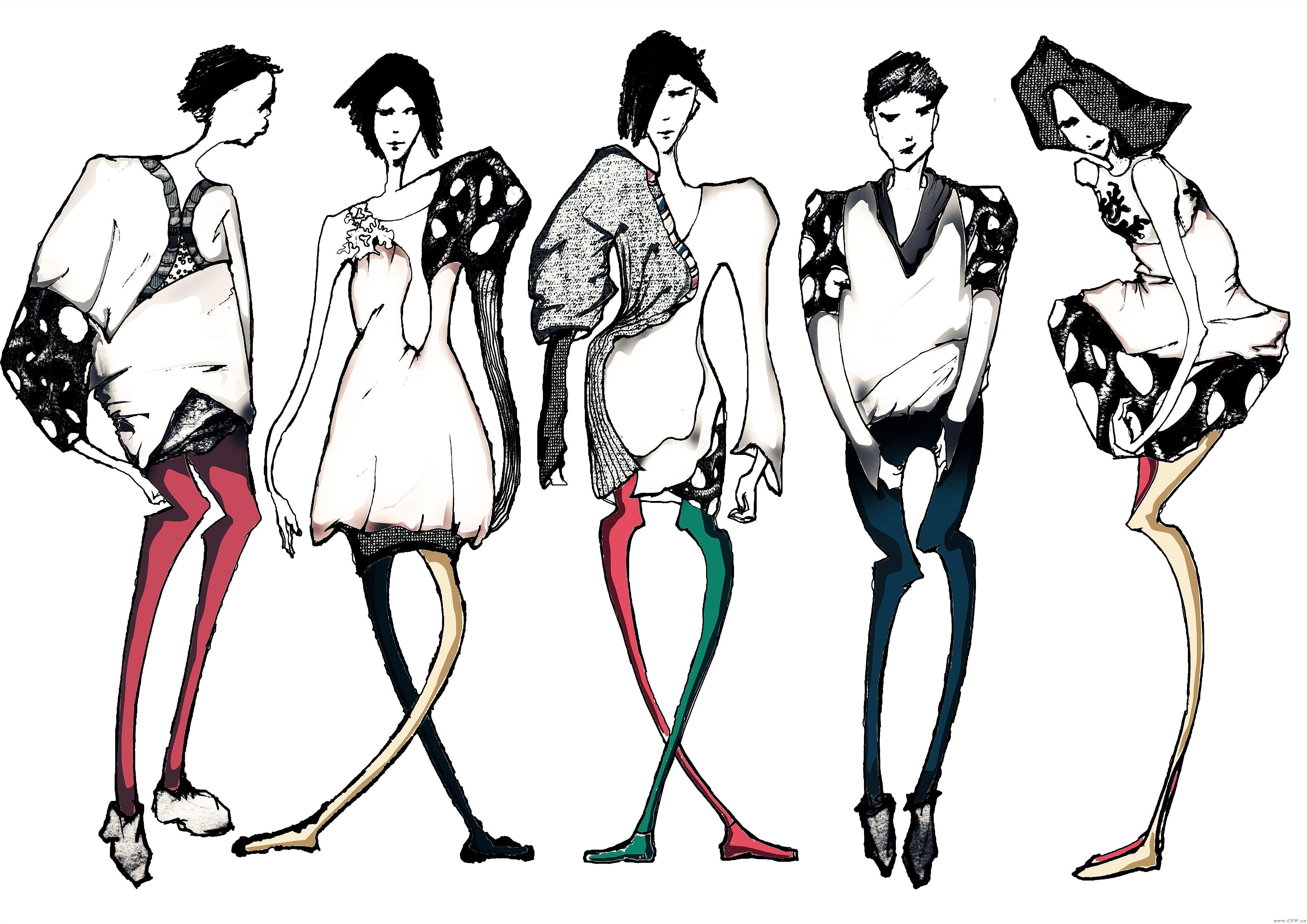 那时正值青春-女装设计-服装设计