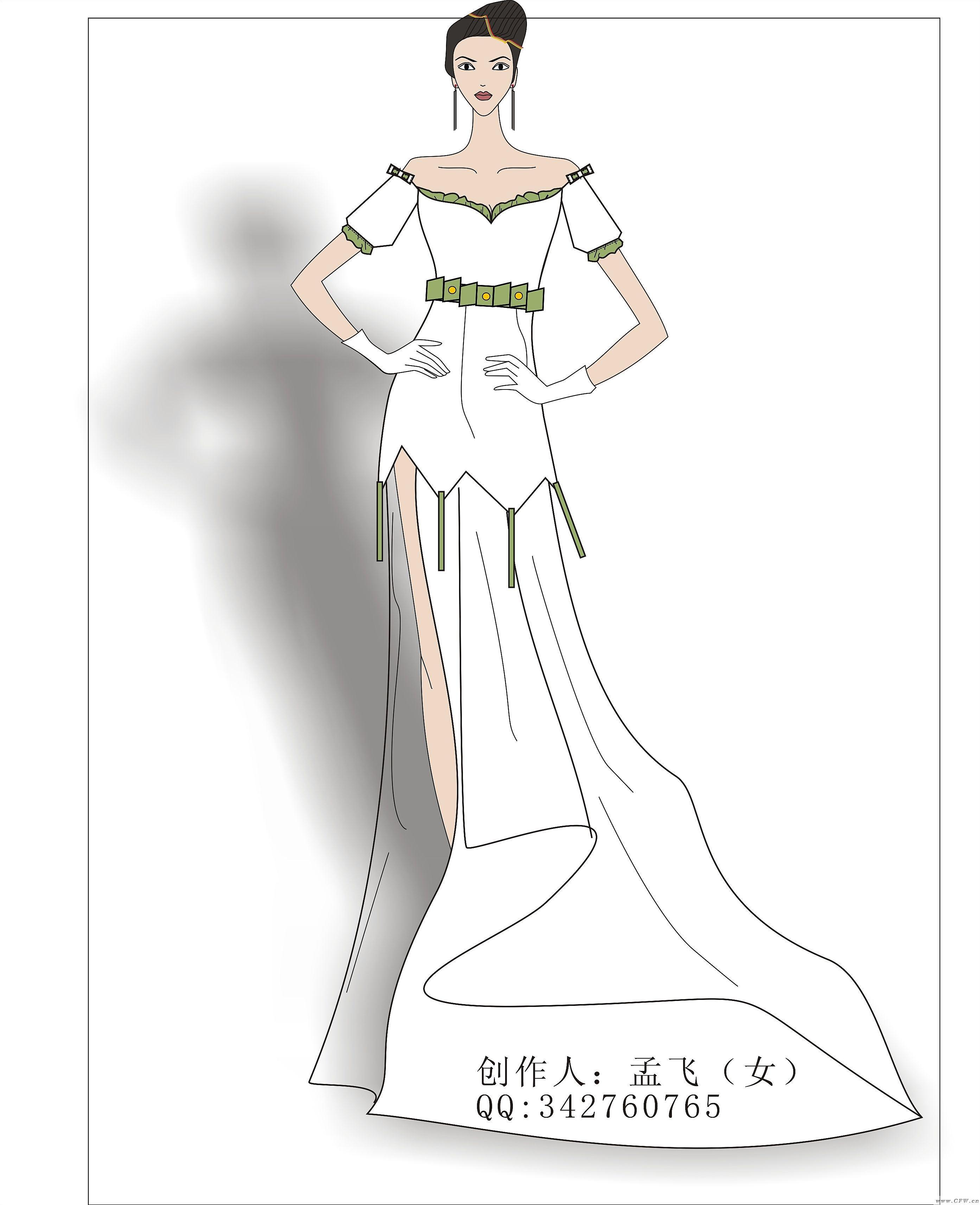 绽放青春-女装设计-服装设计