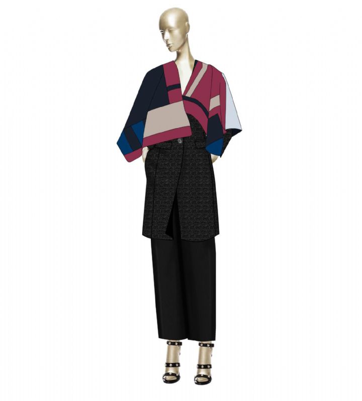 人台表现服装效果图