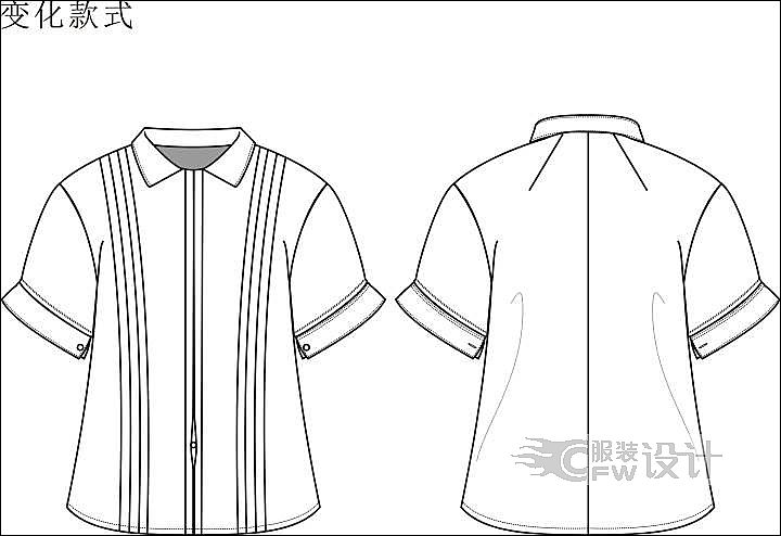 衬衫9作品-衬衫9款式图
